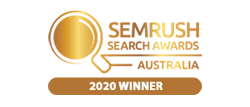 Semrush Search Awards 2020 Winner Semrush Search Awards 2020 Winner